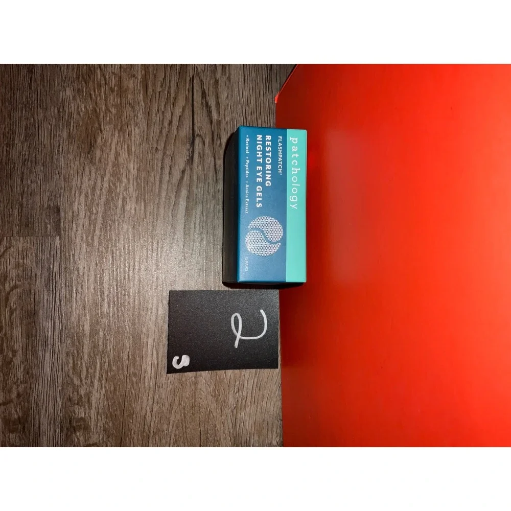 Patchology FlashPatch Restoring Night Eye Gels 15‎ Pairs Retinol Peptides Arnica